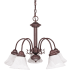Nuvo Lighting Ballerina 5 Light 24" Wide Chandelier Old Bronze