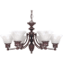 Nuvo Lighting Empire 6 Light 26" Wide Chandelier Old Bronze