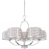 Nuvo Lighting Harlow 5 Light 27-3/4" Wide Chandelier Polished Nickel