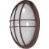 Nuvo Lighting Single Light 12-1/2" Tall Outdoor Wall Sconce with Patterned Glass Shade Architectural Bronze
