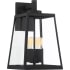 Nuvo Lighting Halifax 4 Light 16" Tall Outdoor Wall Sconce Matte Black / Glass