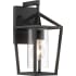 Nuvo Lighting Hopewell 12" Tall Outdoor Wall Sconce Matte Black
