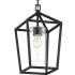 Nuvo Lighting Hopewell 9" Wide Outdoor Pendant Matte Black