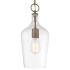 Nuvo Lighting Hartley 7" Wide Mini Pendant Antique Copper / Clear
