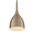Nuvo Lighting Bellcap 7" Wide Pendant Burnished Brass