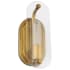 Nuvo Lighting Teton 11" Tall Bathroom Sconce Natural Brass