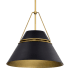 Nuvo Lighting Adina 3 Light 18" Wide Pendant with Shade Matte Black