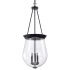 Nuvo Lighting Boliver 3 Light 15" Wide Pendant with Shade Matte Black