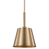 Nuvo Lighting Alexis 11" Wide Pendant Burnished Brass / Gold