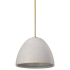 Nuvo Lighting Collins 14" Wide Pendant Brushed Brass