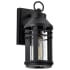 Nuvo Lighting Wilton 12" Tall Outdoor Wall Sconce Matte Black