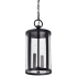 Nuvo Lighting Broadstone 2 Light 9" Wide Outdoor Mini Pendant Matte Black