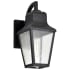 Nuvo Lighting Lawrence 14" Tall Outdoor Wall Sconce Matte Black