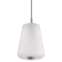Nuvo Lighting Lune 8" Wide Mini Pendant Brushed Nickel