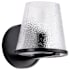 Nuvo Lighting Valentine 7" Tall Bathroom Sconce Black