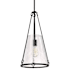Nuvo Lighting Valentine 12" Wide Pendant Black