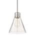 Nuvo Lighting Gianna 8" Wide Mini Pendant Brushed Nickel