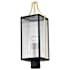Nuvo Lighting Holden 25" Tall Post Light Black / Gold