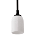 Nuvo Lighting Solara 5" Wide Mini Pendant Matte Black