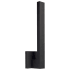Nuvo Lighting Raven 1 light 18" Tall LED Outdoor Wall Sconce Textured Matte Black