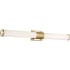 Nuvo Lighting Caper 2 Light 36" Wide LED Bathroom Vanity Light Brushed Brass