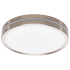 Nuvo Lighting 12" Wide LED Flush Mount Drum Ceiling Fixture Brushed Nickel