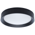 Nuvo Lighting Selene 14" Wide Flush Mount Drum Ceiling Fixture Black
