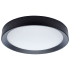 Nuvo Lighting Selene 17" Wide Flush Mount Drum Ceiling Fixture Black