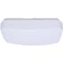 Nuvo Lighting Cloud 12" Wide Integrated LED Flush Mount Square Ceiling Fixture with Motion Sensor White
