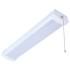 Nuvo Lighting LED 2 Foot Ceiling Wrap with Pull Chain - 20 Watts - 27K/30K/35K/40K/50K CCT Selectable - 120 Volt White