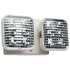 Nuvo Lighting Exit Sign 9" Wide Dual Head Light White