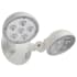 Nuvo Lighting Exit Sign Double Light 9-3/16" Wide LED Outdoor Flood Light White