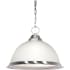 Nuvo Lighting Single Light 15" Wide Pendant Brushed Nickel