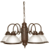 Nuvo Lighting 5 Light 22" Wide Chandelier Old Bronze