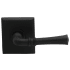 Omnia Passage Door Lever Set with Traditional Lever and Rectangular Rose from the Prodigy Collection Oil Rubbed Black