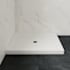 Ove Decors Bali 40" x 32" Rectangular Shower Base with Single Threshold and Center Drain White