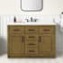 Ove Decors Bailey 48" Free Standing Single Basin Vanity Set with Cabinet and Quartz Vanity Top Almond Latte