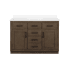 Ove Decors Bailey 48" Free Standing Single Basin Vanity Set with Cabinet and Quartz Vanity Top Almond Latte / Engineered Quartz