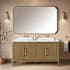 Ove Decors Heidi 60" Free Standing Double Basin Vanity Set with Cabinet and Quartz Vanity Top Cortado
