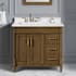 Ove Decors Salisbury 36" Free Standing Single Basin Vanity Set with Cabinet and Cultured Marble Vanity Top Almond Latte