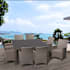 OVE Decors-CALAIS9S-Calais Square table with 8 chairs