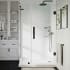 Ove Decors Endless 72" High x 41-7/8" Wide x 30-13/16" Deep Hinged Semi Frameless Shower Enclosure with Clear Glass Oil Rubbed Bronze
