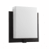 Oxygen Lighting Pathways 15" Tall 1 Light ADA LED Wall Sconce with White Acrylic Shade Old World / Matte White