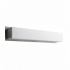Oxygen Lighting Fuse 26" Wide ADA 2 Light Single LED Bath Bar with White Acrylic Shade Satin Nickel