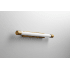 Oxygen Lighting Single Light 24-1/4" Wide Integrated LED Bath Bar - ADA Compliant Aged Brass