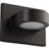 Oxygen Lighting Eris 5" Tall 1 Light Outdoor LED Wall Sconce with Frosted Glass Lens Oiled Bronze