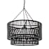 Palecek Tanner 30" Wide Outdoor Pendant Black