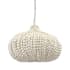Palecek Point Dume 3 Light 26" Wide Pendant Off White