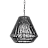 Palecek Tanner 18" Wide Outdoor Pendant Black