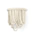 Palecek Selita 14" Tall Wall Sconce Off White
